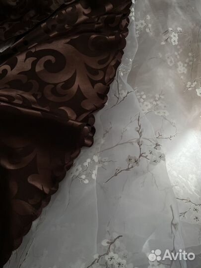 Шторы и тюль в комплекте