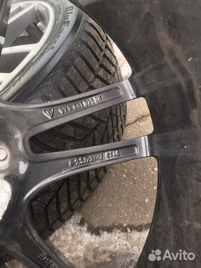 Колеса porsche cayenne r21разноширокие оригинал