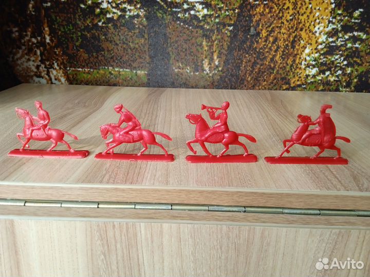Солдатики СССР пластмассовые
