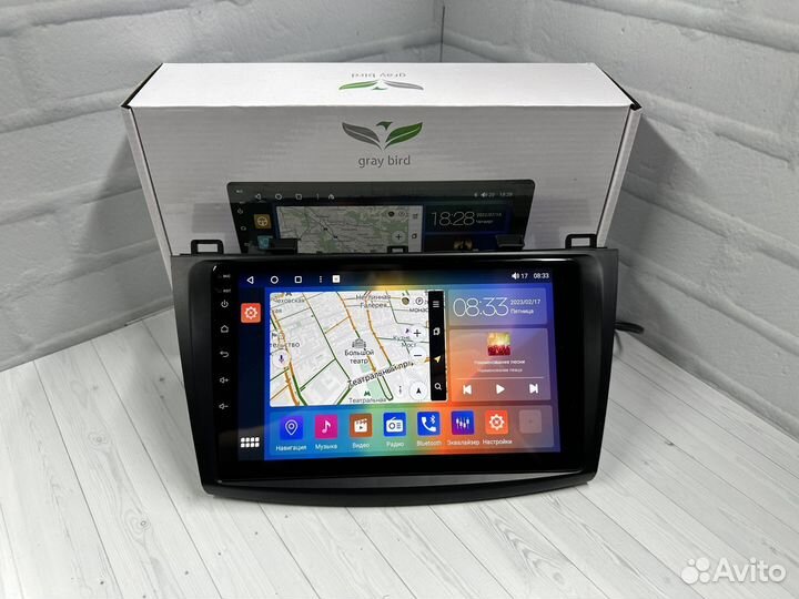 Магнитола андроид GrayBird Mazda 3 BK 3/32