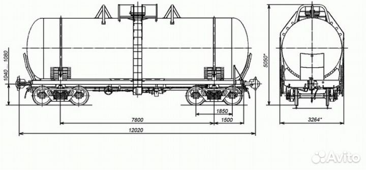 Цистерны суг 76 кубовые