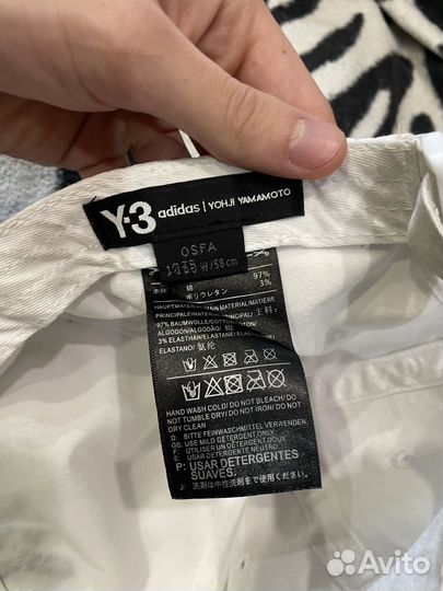 Кепка Yohji yamamoto adidas y3