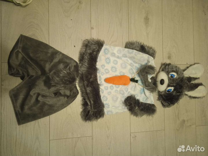 Карнавальный костюм зайчика для мальчика 104