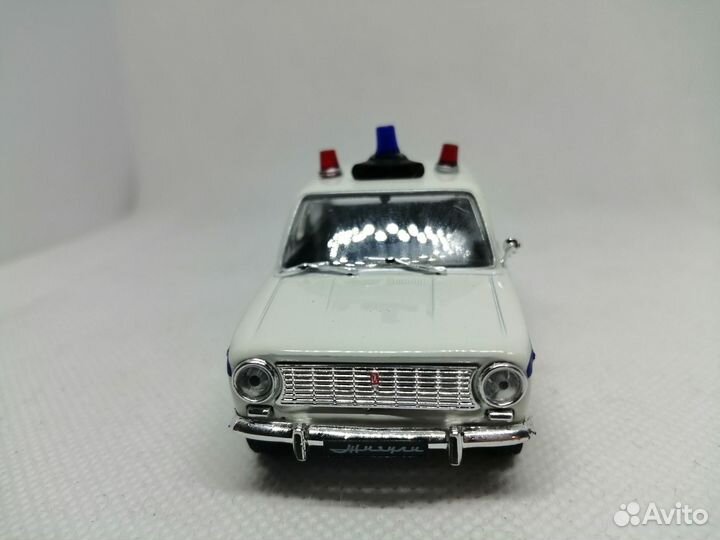 Модель ваз-2101 «Жигули» гаи-милиция СССР