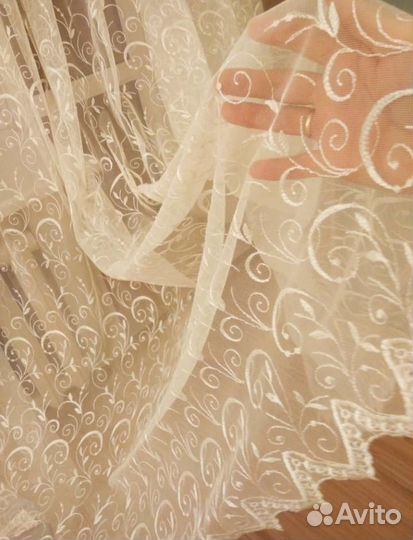 Штора из тюля