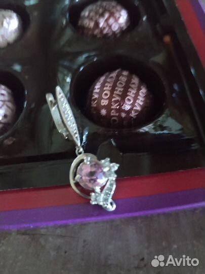 Серьги серебро 925 коллекционные