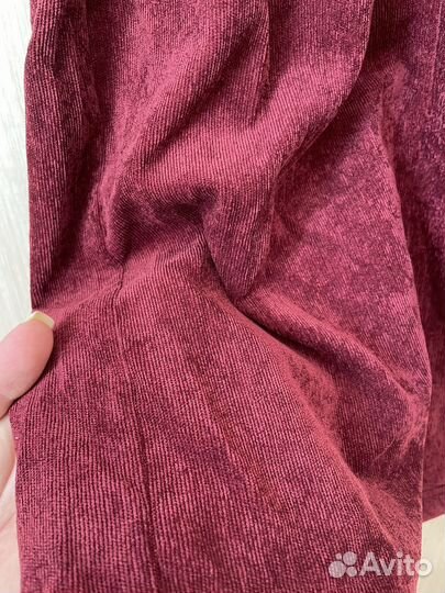 Платье вельветовое