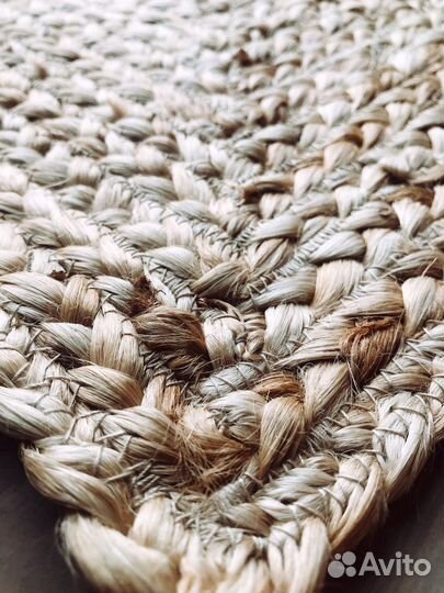 Коврик джутовый