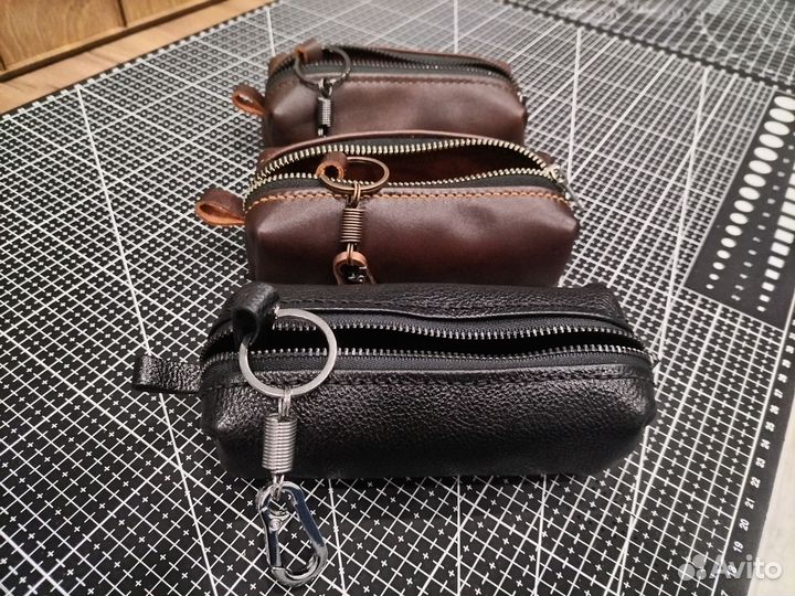 Ключница натуральная кожа