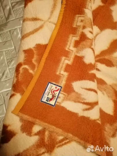 Одеяло ангора/шерсть для северного полюса новое