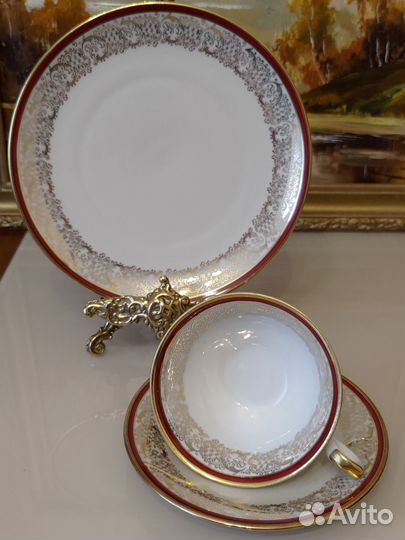 Чайное трио фарфор Seltmann, Германия