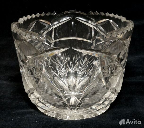 Ваза хрустальная СССР, винтаж