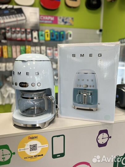 Кофеварка Smeg DCF02pbeu Новая