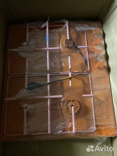 Газовая плита крашеная