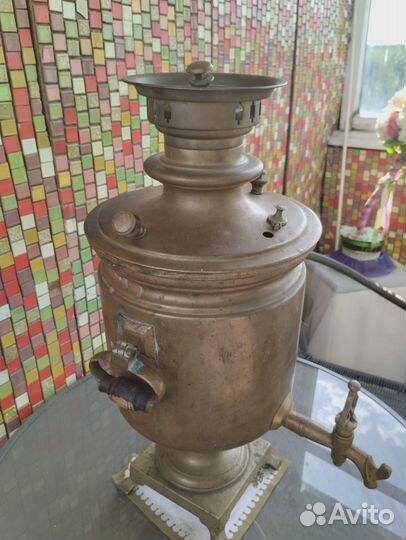 Антикварный самовар XIX века