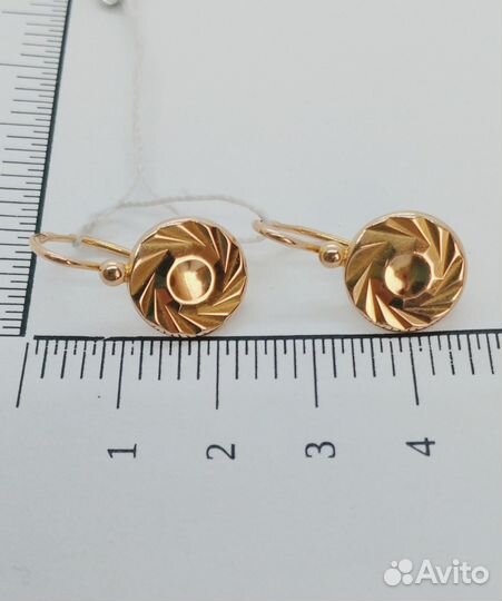 Серьги Золото