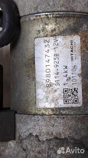 Стартер Opel Zafira B, 2011