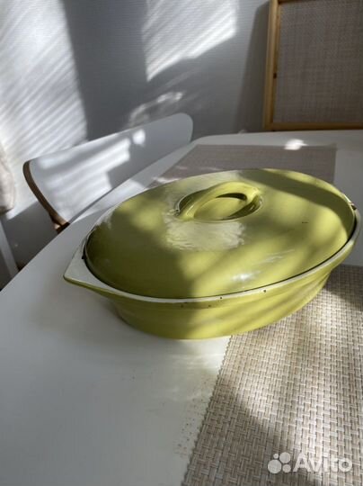 Утятница чугунная эмалированная