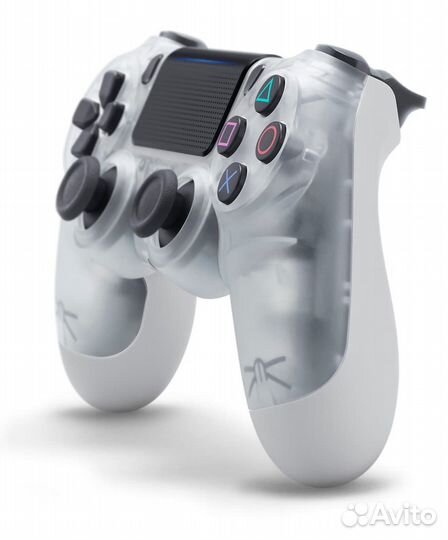 Геймпад (Джойстик) для PS4 V2 Transparet Clean (Re
