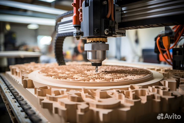 Фрезеровка на чпу станке дерева, пластика в Москве