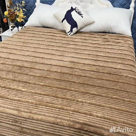 Плед мягкий евро