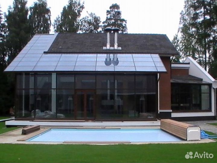 Окно в коттедж