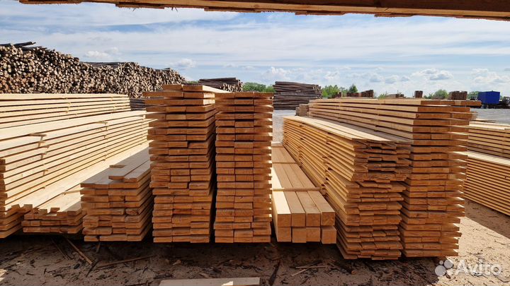 Доска обрезная, брус