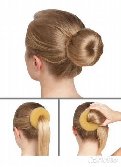 Бублик (пончик), валик для волос