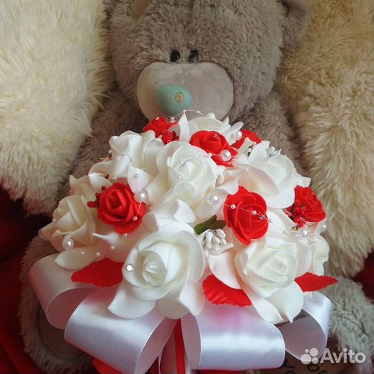 Свадебный букет подарок свадьба аксессуары