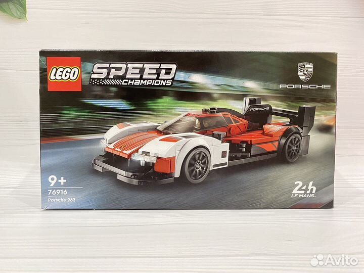 Конструктор Lego Speed Champions Porsche 963 76916