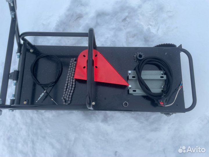 Основа мотобуксировщика Forza 380 мм. гусеница