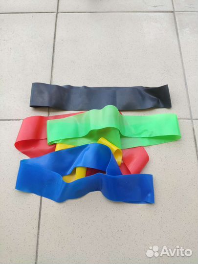 Спортивные резинки, мяч для массажа, мяч для МФР