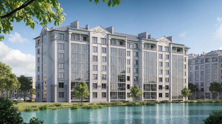 2-к. квартира, 94,3 м², 1/7 эт.