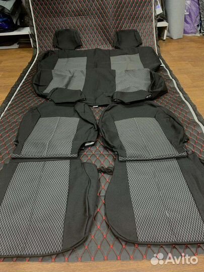 Авточехлы жаккард на Daewoo Nexia