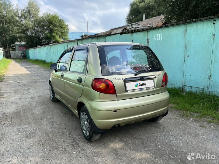 Daewoo Matiz 0.8 МТ, 2008, 107 077 км