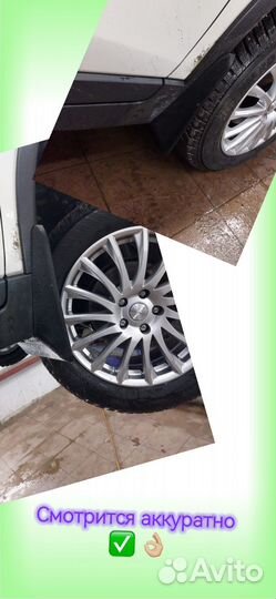 Брызговики передние nissan x-trail