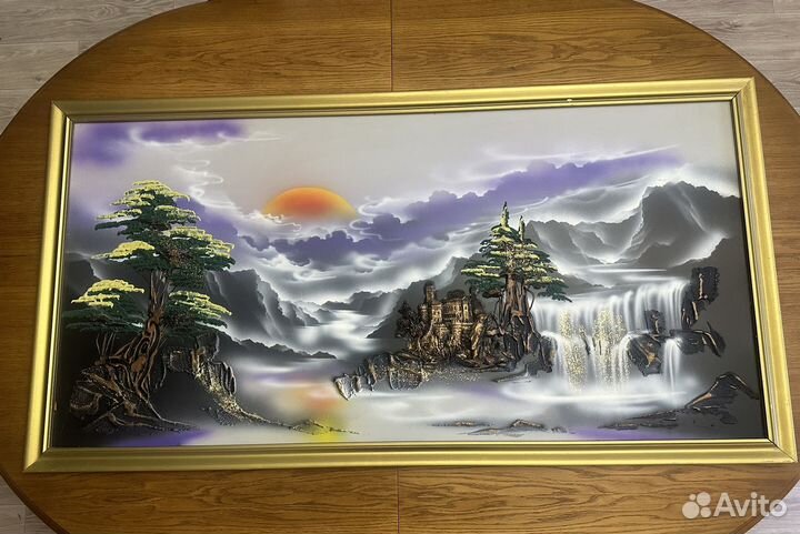 Картина барельеф/панно