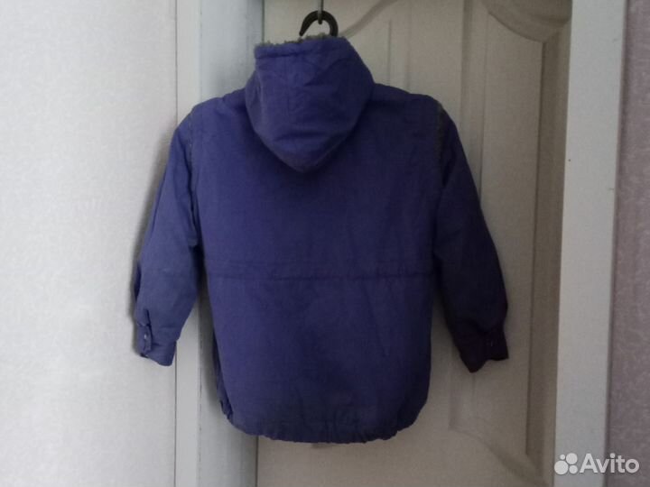 Куртка зимняя 90-х годов на мальчика