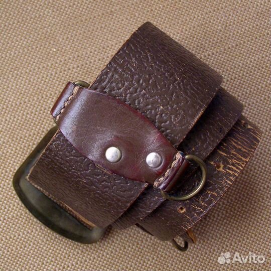 Винтажный кожаный ремень, 1960-е