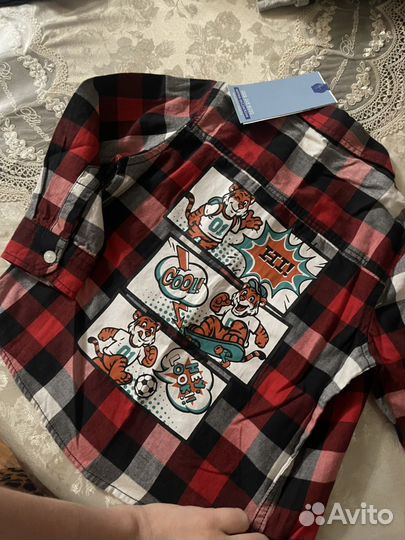 Рубашки на мальчика 92