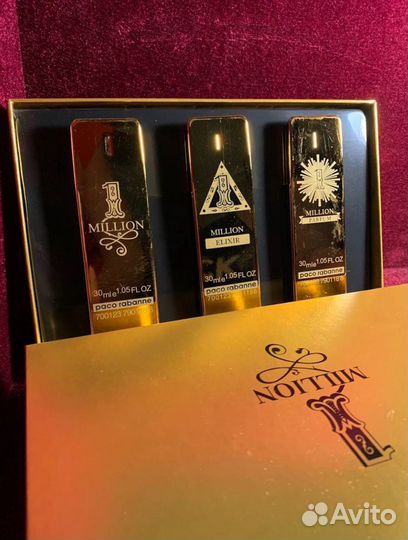 Набор духи 1 million 3*30мл Дубай