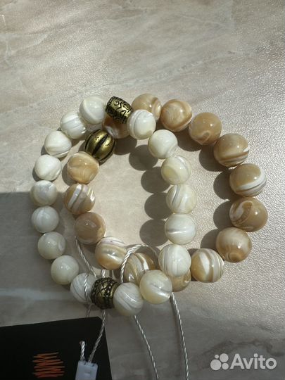 Браслет из натурального перламутра