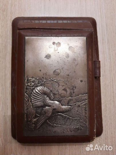 Блокнот, записная книжка, глухарь, серебро