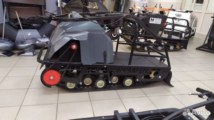 Мотобуксировщик Бурлак М2 LRK 15 л.с. э\зап. - дос