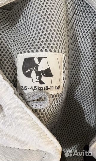 Baby bjorn эрго-рюкзак mini airy mesh c 3.2 кг