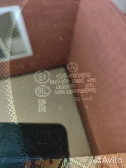 Форточка задней двери на Mercedes Benz gle w167