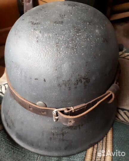 Немецкая каска М18 рогач