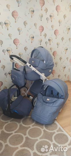 Коляска adamex luciano 3 в 1