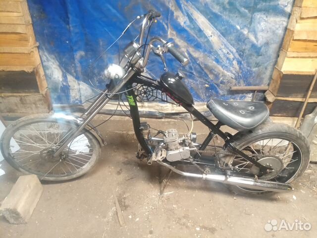 Продам вело чоппер с мотором