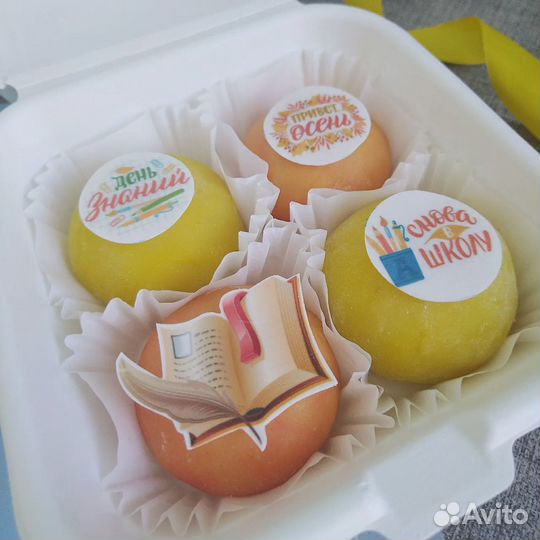 Бенто торт моти пряники к 1 сентября